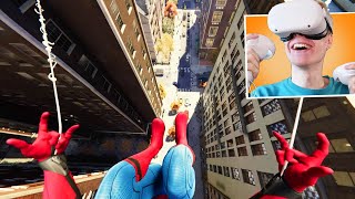 This Spider-Man VR Game is AMAZING! (Oculus Meta Quest 2)