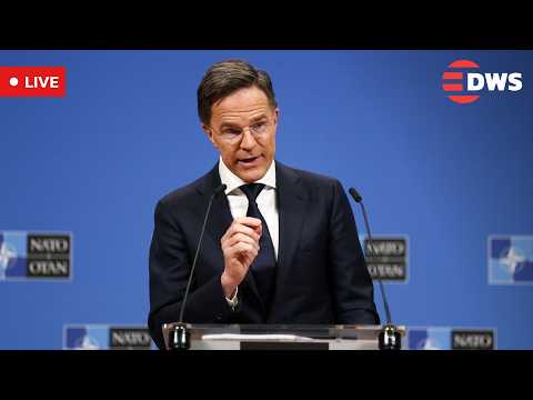 LIVE: NATO Secretary General Mark Rutte speaks on Iran crisis and Ukraine war | DWS News | AC14