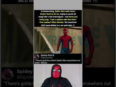 In Spider-Man: Homecoming (2017), Aaron Davis Teased Miles Morales Casually😂. #shorts