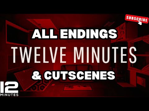 ALL ENDINGS & CUTSCENES | Twelve Minutes