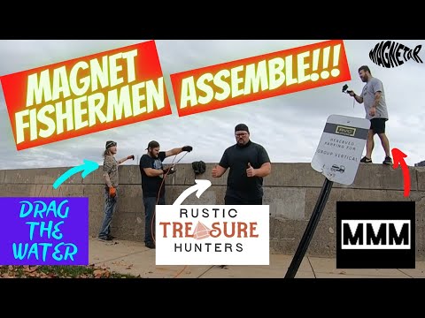 ONE FOR THE RECORD BOOKS!!! Magnet Fishing!!!