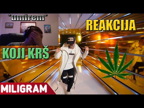 Koji vrag je ovo ? - MILIGRAM - ft. JELENA KARLEUSA ft. SURREAL - MARIHUANA (Reakcija)