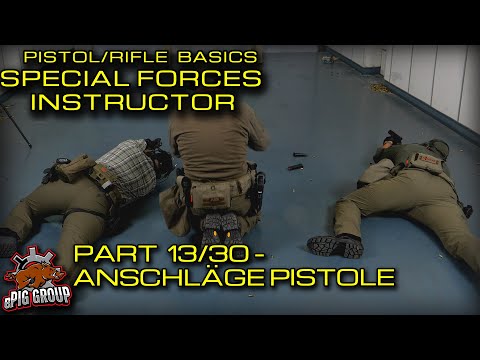 SHOOTING BASICS MIT ROSI - SPEZIALEINHEITEN AUSBILDER - TEIL13/30 ANSCHLÄGE PISTOLE