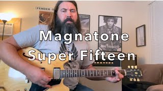 Video thumbnail for Magnatone Super Fifteen Demo with a Jam and a Chat. by Jonathan Robinson