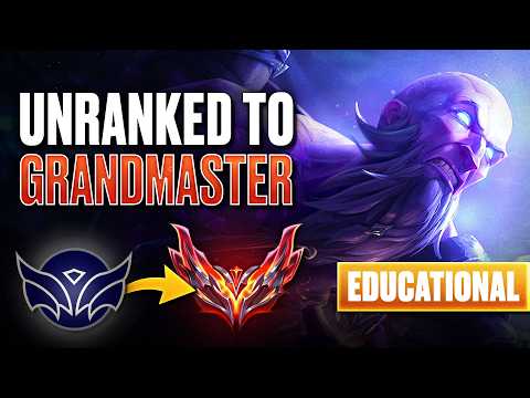 EDUCATIONAL Unranked to Grandmasters on RYZE | How to Play RYZE Guide