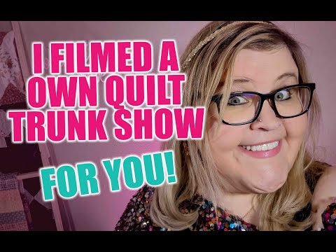 Check Out The Stunning Quilt Trunk Show In My Home - You Don't Want To Miss This! 🌟🧵