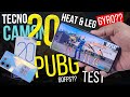 Tecno Camon 20 Pubg Test | GRAPHICS 