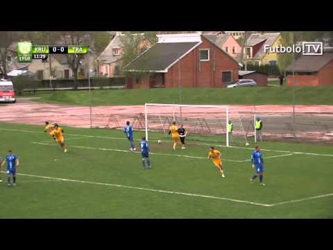 Круоя – Тракай. Гол Быченка