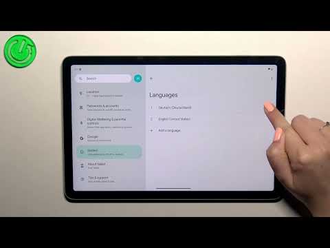How to Change System Language on GOOGLE Pixel Tab?