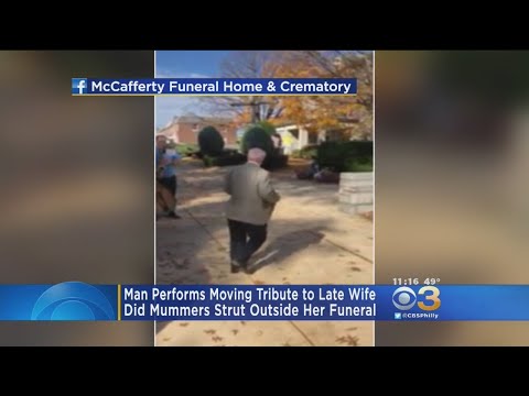 Northeast Philadelphia Man Performs Mummers Strut To Honor Late Wife