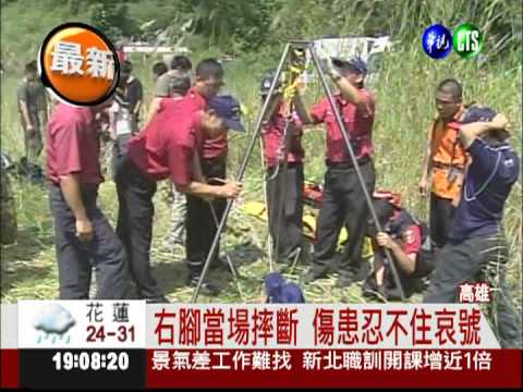 生存遊戲失足! 男子墜10米深井