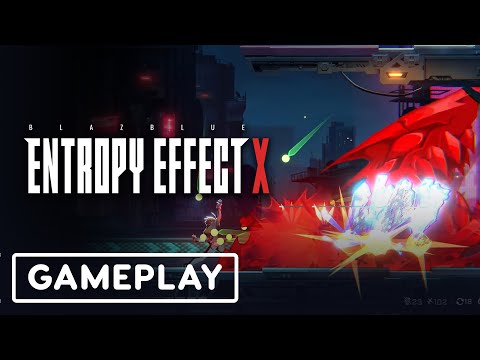 BlazBlue Entropy Effect X - Official Naoto Kurogane Gameplay