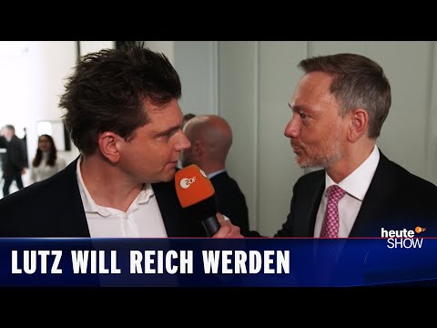 Wie wird man reich? Lutz van der Horst holt sich Anlage-Tipps | heute-show