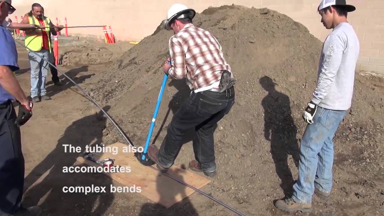 SSP CNG Plus tubing Install - Coiled tube straightener