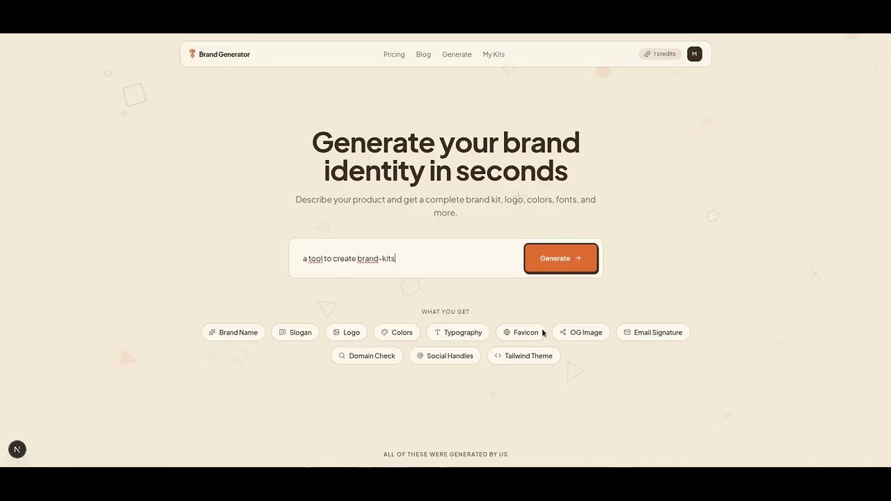 Brand Generator Demo