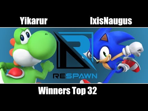 Respawn5 - TLC | Yikarur (Yoshi) Vs. IxisNaugus (Sonic) - Winners Top 32 - Smash WiiU