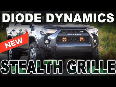Diode Dynamics Stealth Grille Install and Test - 5th Gen 4Runner
