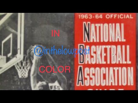 1963-64 NBA “Stars & Highlights” Film IN COLOR