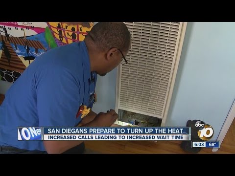 San Diegans prepare to turn up the heat