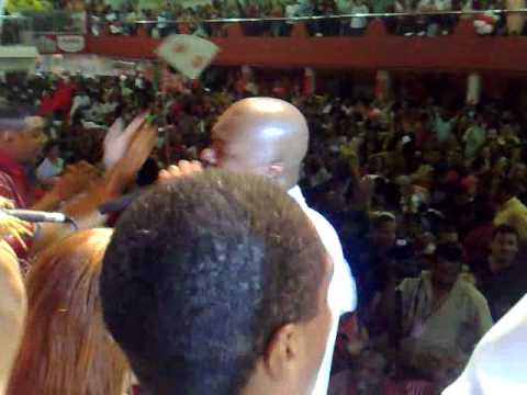 Anúncio do samba vencedor do Salgueiro para o carnaval 2010