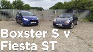 Boxster S 986 v Fiesta ST challenge - epic battle | Road & Race S02E18
