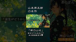 山本周五郎『雨の山吹　2024 .ver』紹介動画　　読み手七味春五郎　　発行元丸竹書房