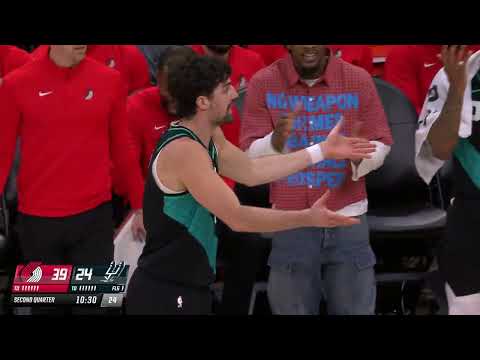 Deni Avdija GOES OFF For 29 Point TRIPLE-DOUBLE in the Trail Blazers' Win Over the Spurs!