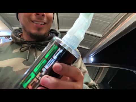 Part of a video titled How to open Chemical Guys spray bottle - YouTube