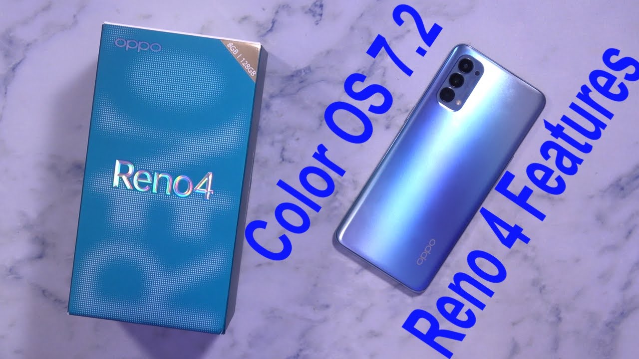 OPPO Reno 4 Running Color OS 7.2 - All The New Features Of ColorOS 7.2 Update  And Reno 4
