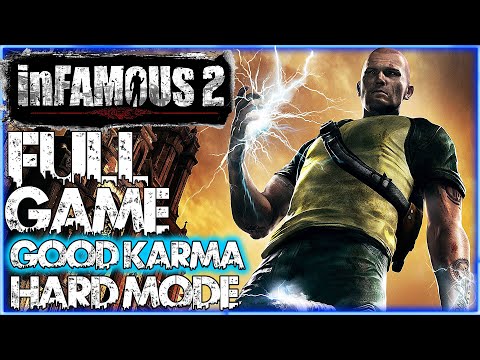 INFAMOUS 2 Gameplay Walkthrough FULL GAME GOOD KARMA (HARD MODE) No Commentary