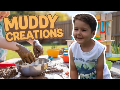 Backyard Adventure Turns Into EPIC Mud Kitchen Mayhem!
