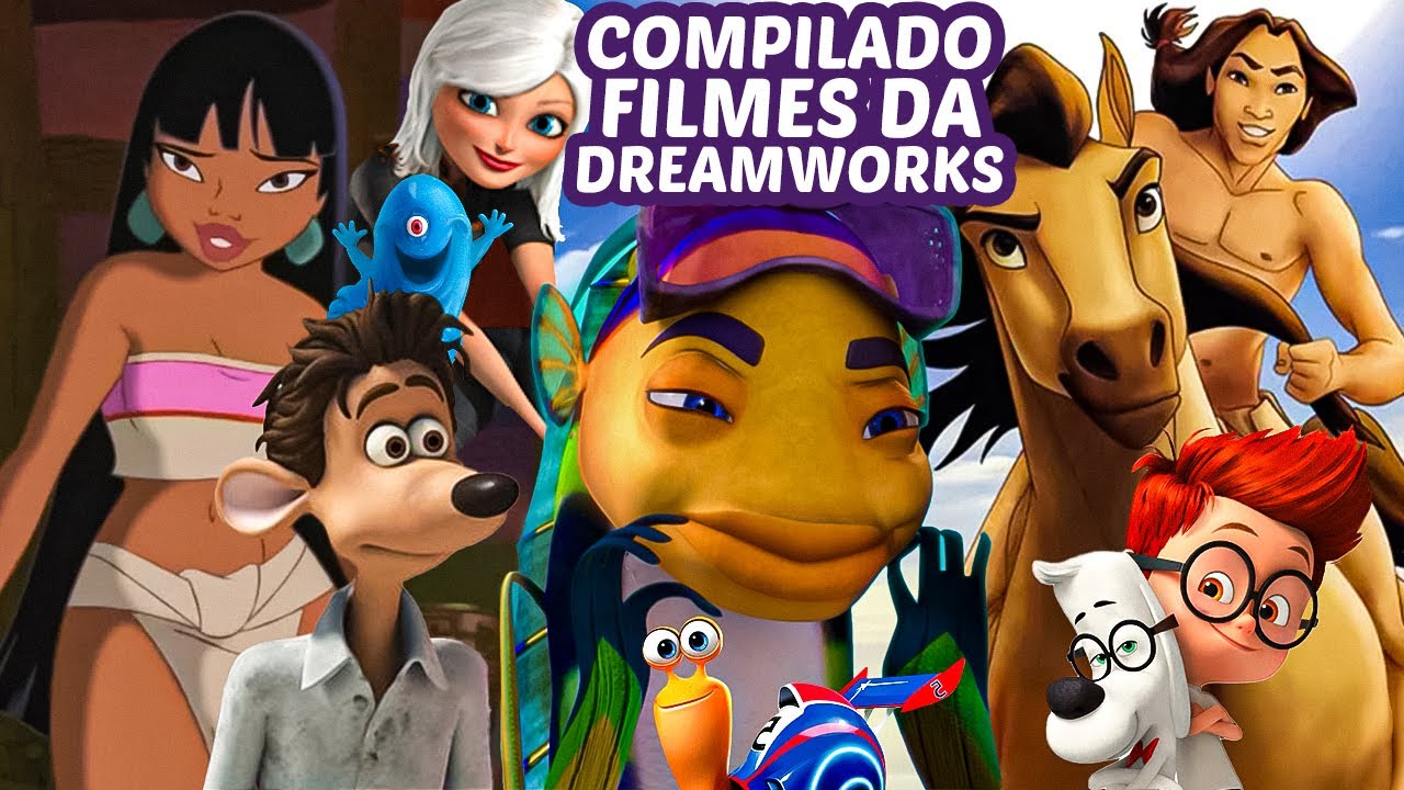 MARATONA FILMES DA DREAMWORKS | Melhores Momentos e Animações Marcantes