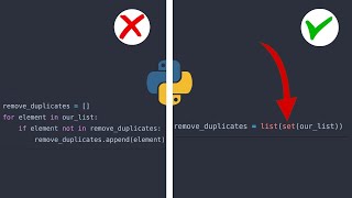 How To Remove Duplicates From The List In PYTHON ?