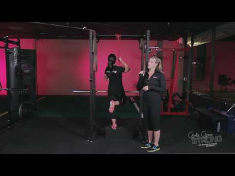 Band Assisted Chin Up - Modern Woman&#39;s Guide to Strength Training