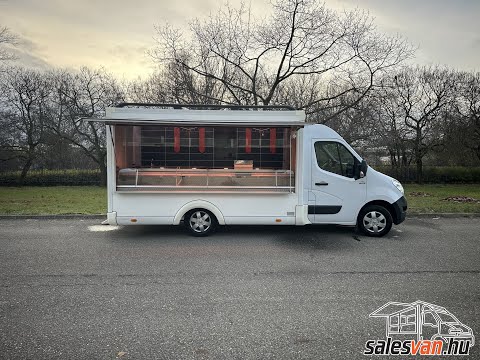Hűtőpultos Renault Master Mozgóbolt Újszerű Állapotban a SalesVan.hu-tól