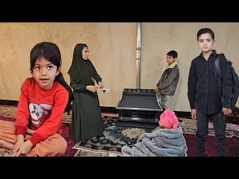 Ismael and his sister Shokoofeh meet with Afshin's family