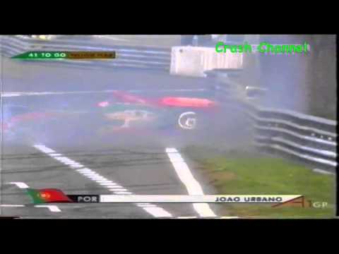 A1 Gp Joao Ursano Crash Zandvoort 2007