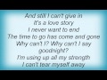 Kim Richey - Why Can't I Say Goodnight Lyrics