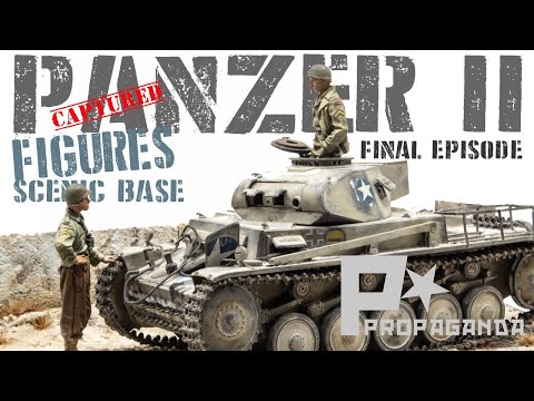 DAK Panzer II, Figure Painting & Groundwork, EP 5.
