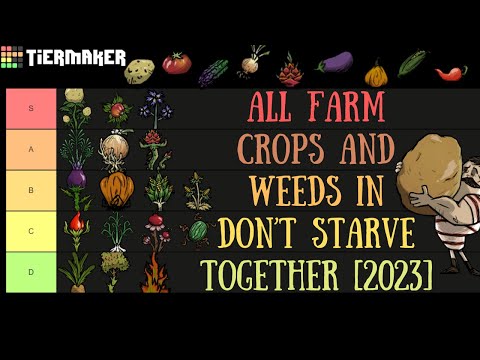 All Farm Crops & Weeds Tier List! - Don't Starve Together Guide [2023]