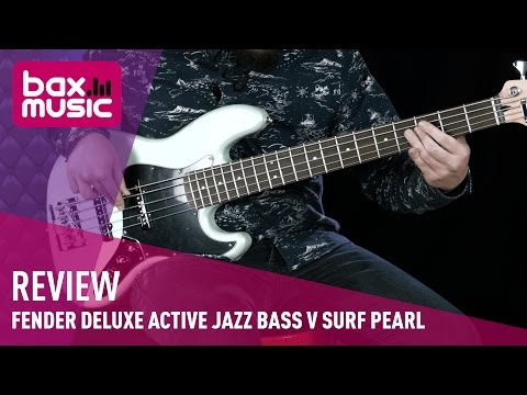 Fender Deluxe Active Jazz Bass V Surf Pearl - Review
