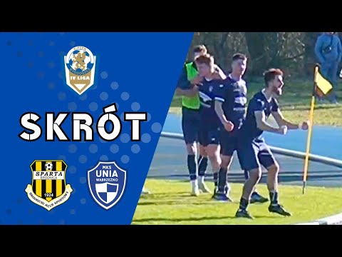 Skrót meczu ⚽ Sparta Brodnica - Unia Wąbrzeźno | 19 kolejka | 4 LIGA #piłkanożna #4liga