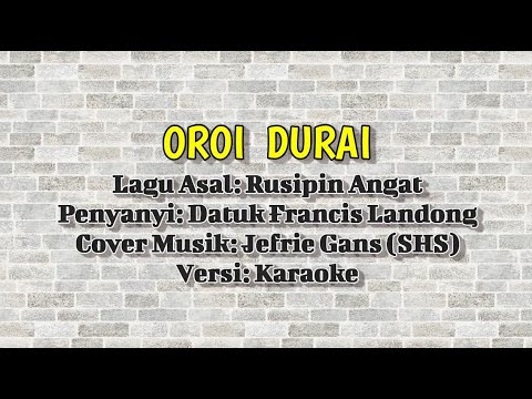 Oroi Durai [Karaoke] | Cover music with lyric by SHS