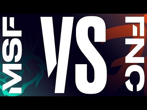 MSF vs. FNC - Week 1 Day 2 | LEC Summer Split| Misfits Gaming vs. Fnatic (2019)