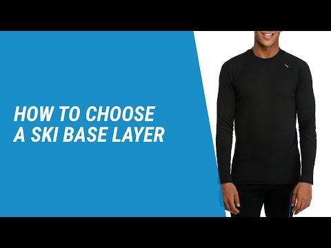 How to choose a ski base layer