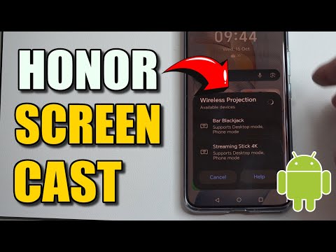 How to Screen Mirror your HONOR Phone to TV (Android Tutorial)