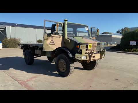 Unimog 4x4 Flat Deck ARN 38981