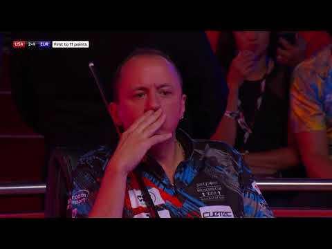 Shane Van Boeing/Justin Bergman vs Joshua Filler/Jayson Shaw | Day Two | 2019 Mosconi Cup