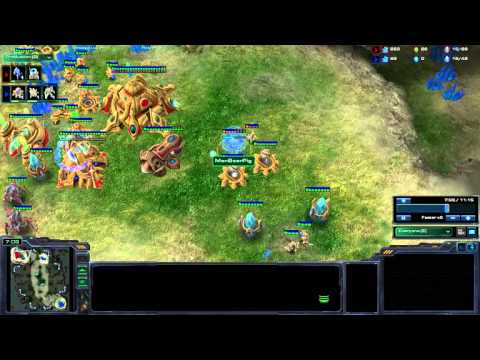 How to cheese in Starcraft 2: Proxy 2 gate w/cannon rush!
