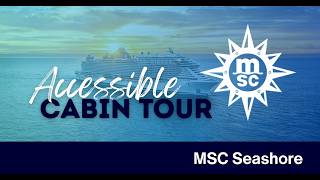 MSC Seashore Accessible Cabin Tour | Wheelchair-Friendly Room & Balcony (Full Review)